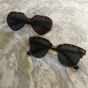 3 for $15 - Leopard Print Frame Sunglasses